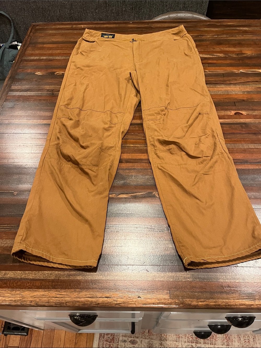 Orvis Men's trout Bum Pants in Caramel Brown size 36